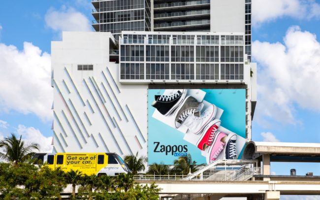 Zappos - Product Photography - Outdoor Advertising