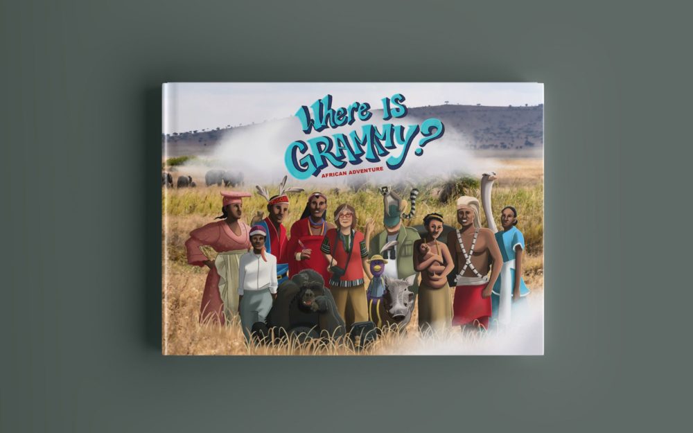 Where is Grammy - Kids Book - African Adventure - Cover